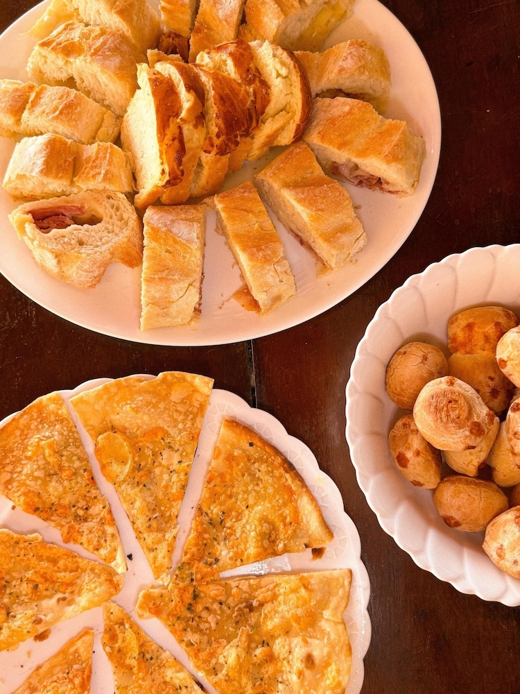 뷔페 아침 식사