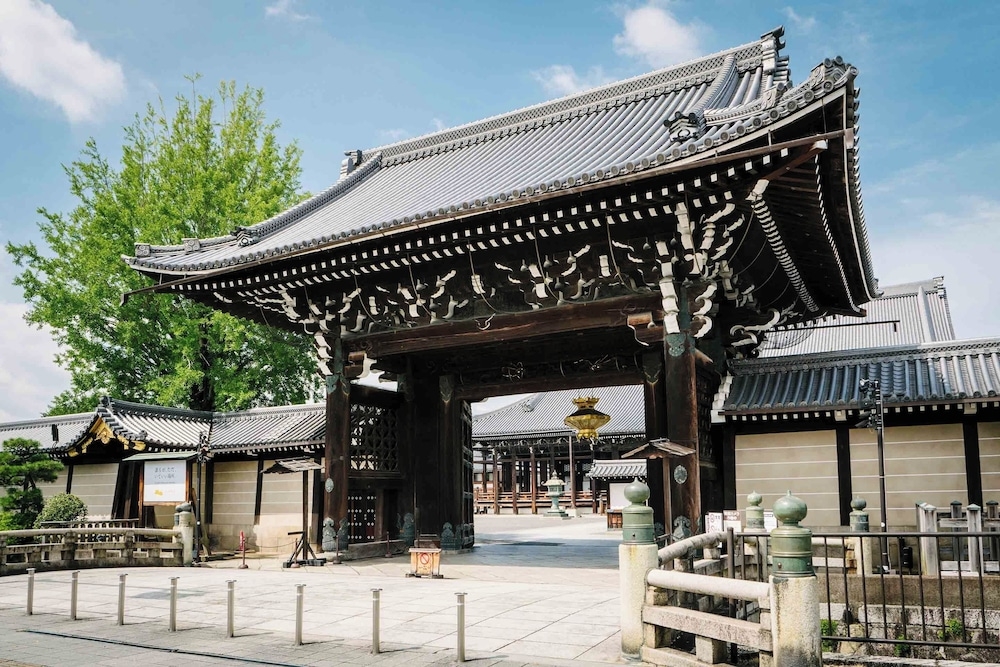 숙박 시설에서 보는 시내 전망