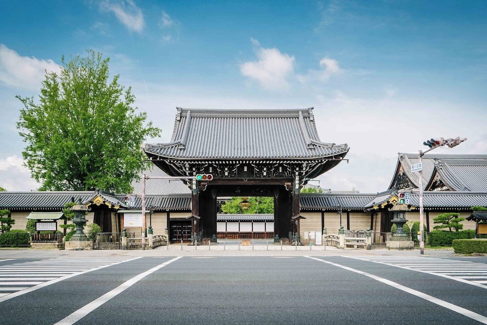 숙박 시설에서 보는 시내 전망