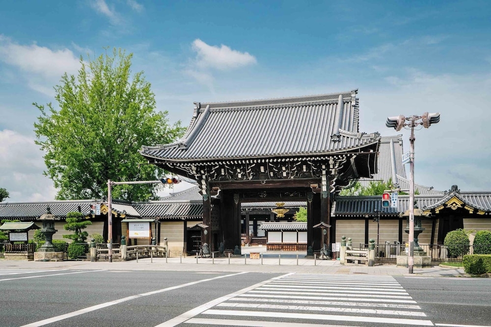 숙박 시설에서 보는 시내 전망