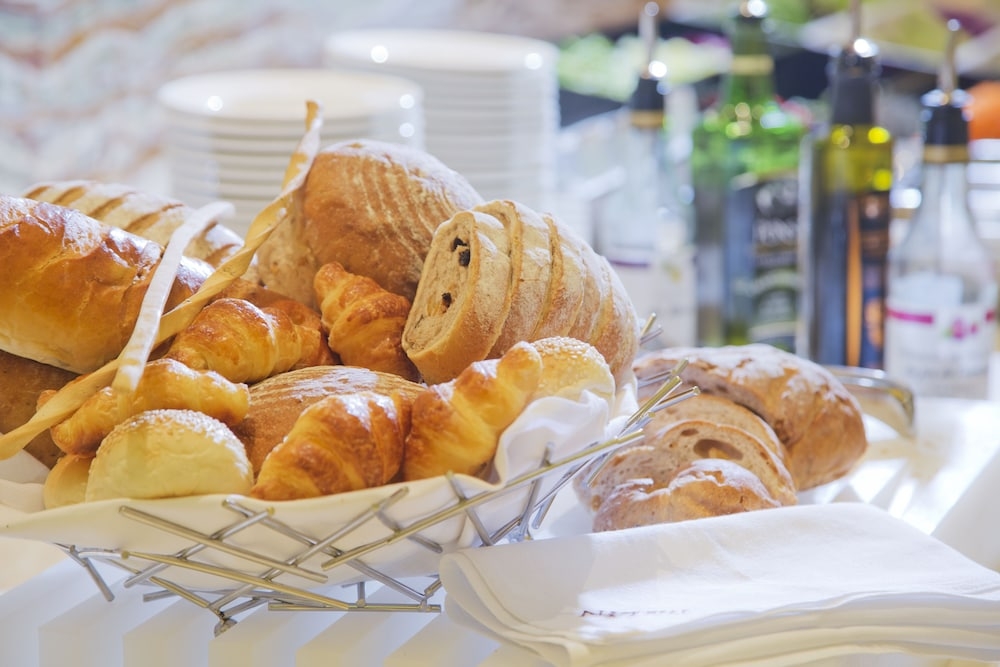 뷔페 아침 식사
