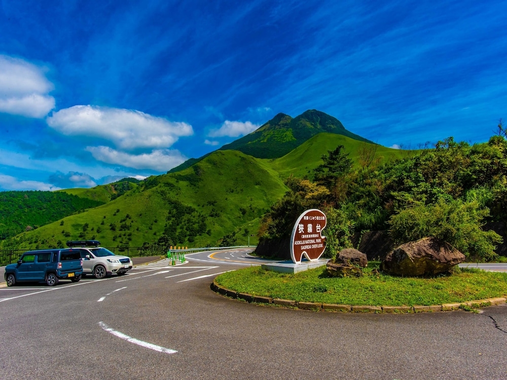 숙박 시설에서 보는 주변 전망