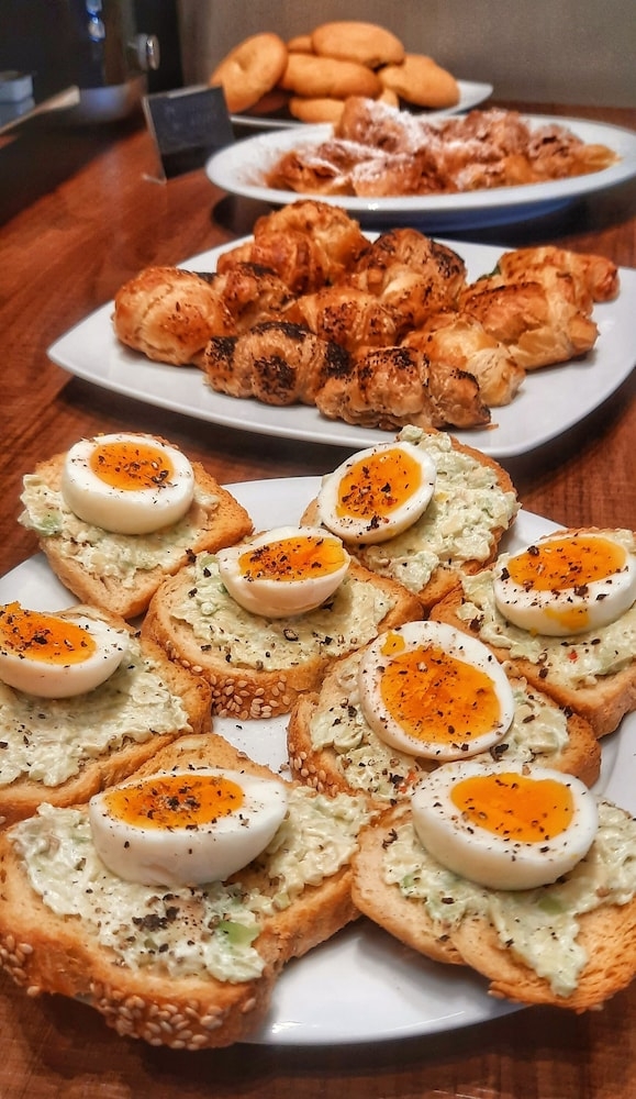 뷔페 아침 식사