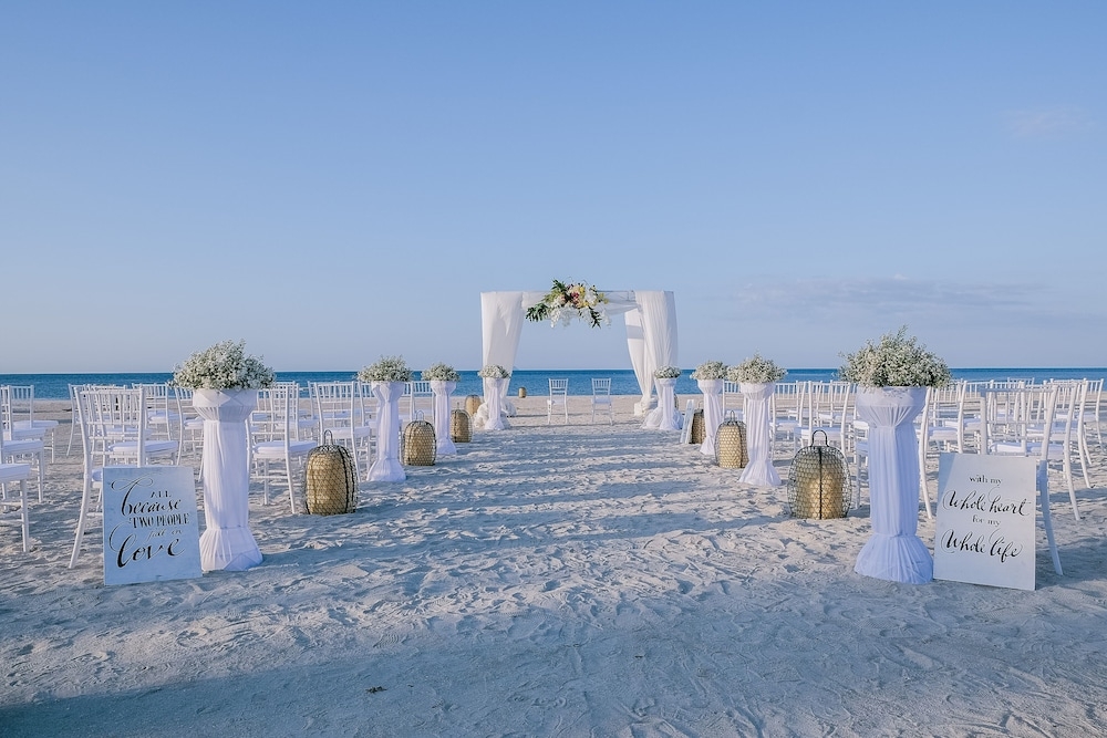 야외 결혼식 공간