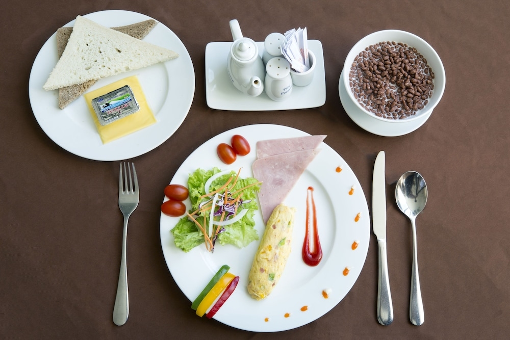 뷔페 아침 식사