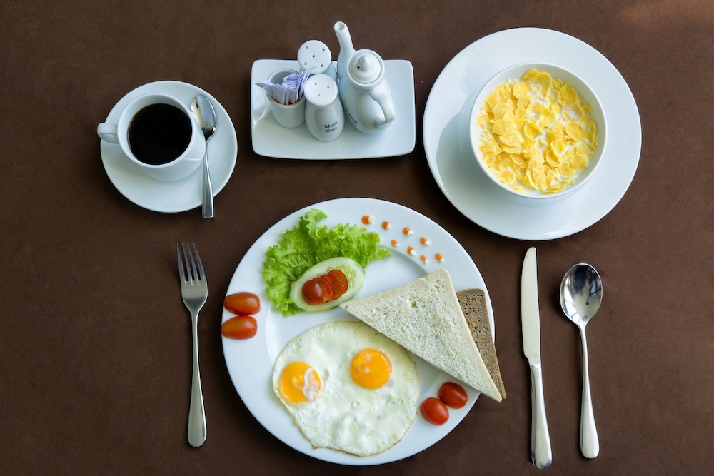 뷔페 아침 식사