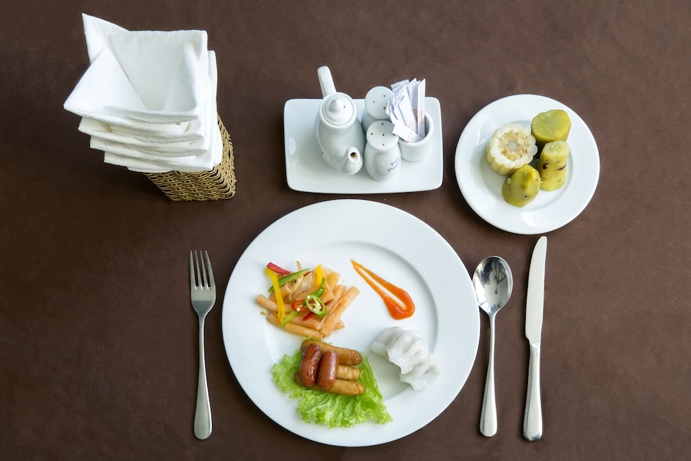 뷔페 아침 식사