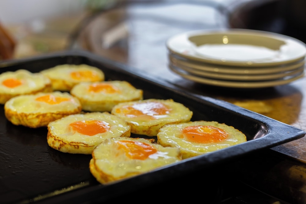 뷔페 아침 식사