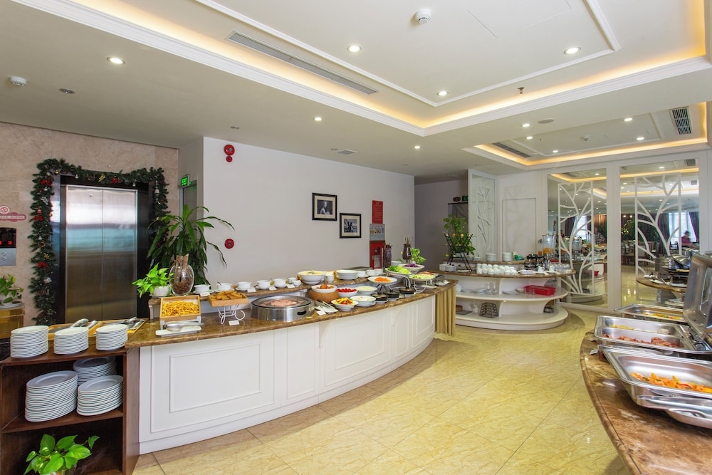 뷔페 아침 식사