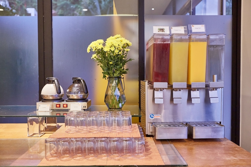 뷔페 아침 식사