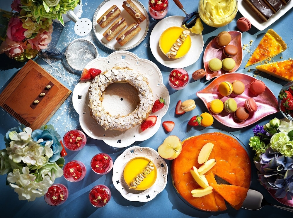 뷔페 아침 식사