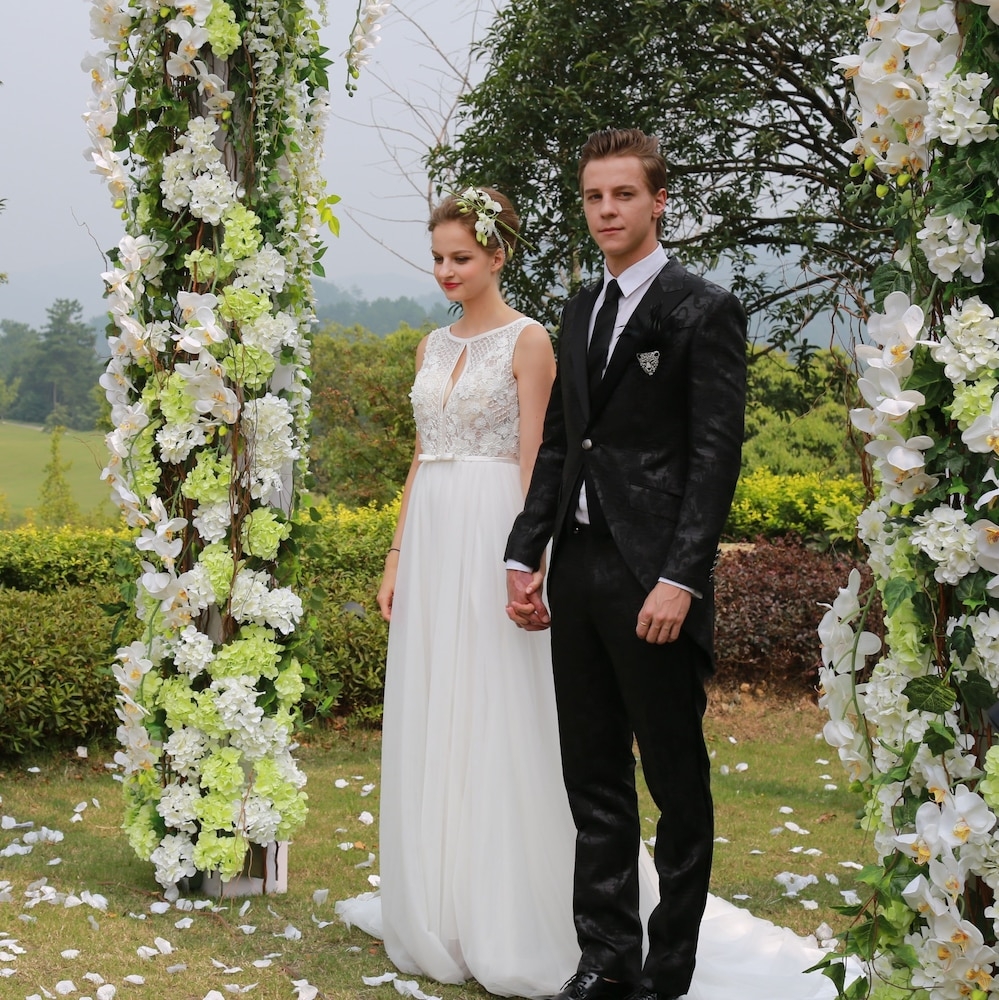 야외 결혼식 공간