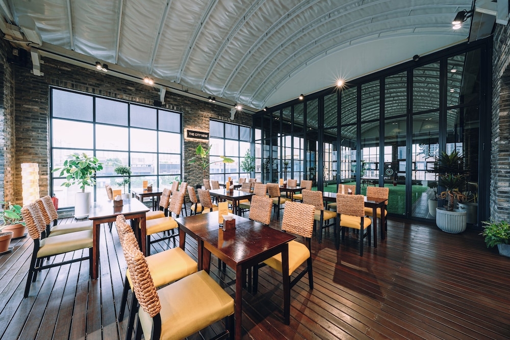 뷔페 아침 식사