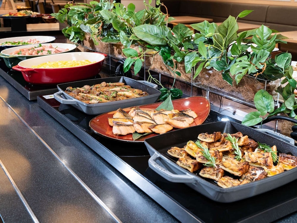 뷔페 아침 식사