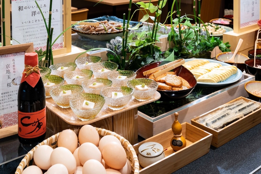 뷔페 아침 식사