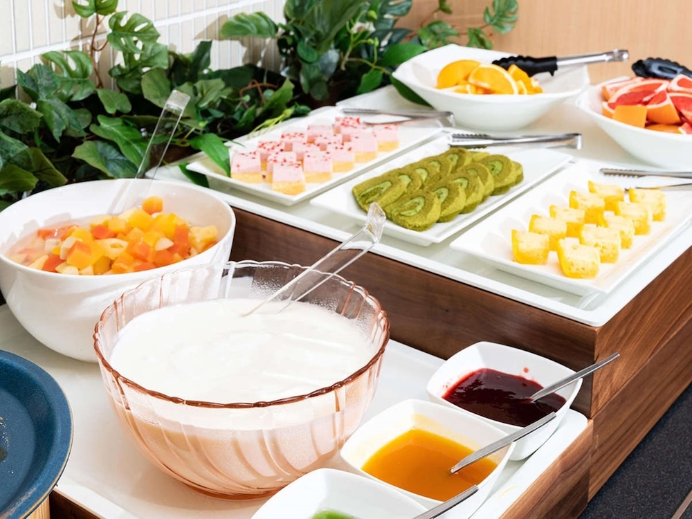 뷔페 아침 식사