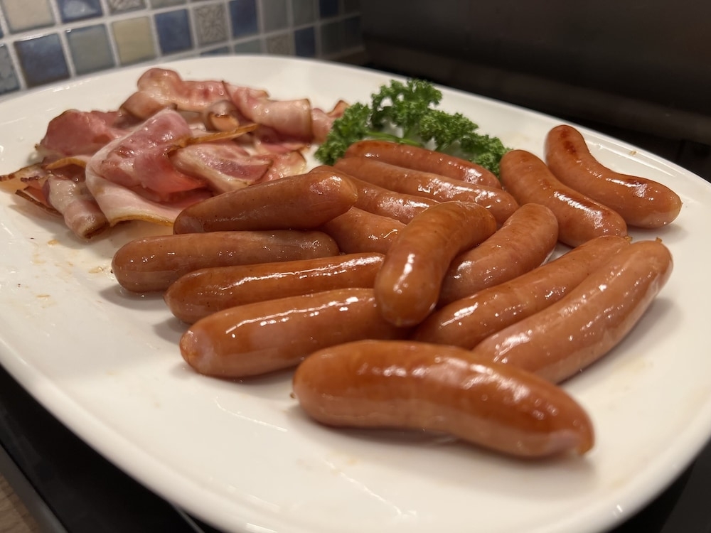 뷔페 아침 식사