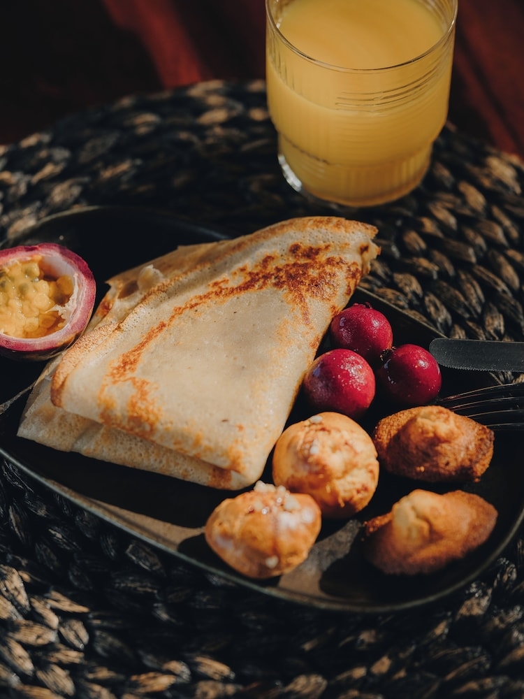 뷔페 아침 식사