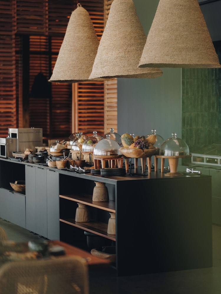 뷔페 아침 식사