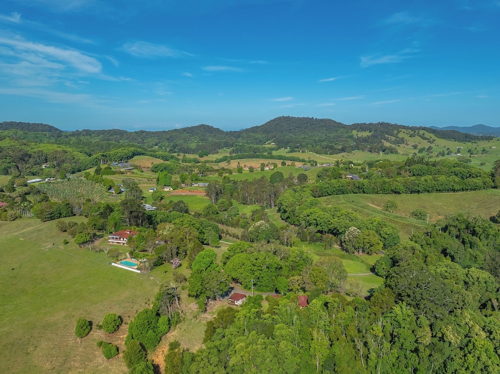 숙박 시설에서 보는 주변 전망