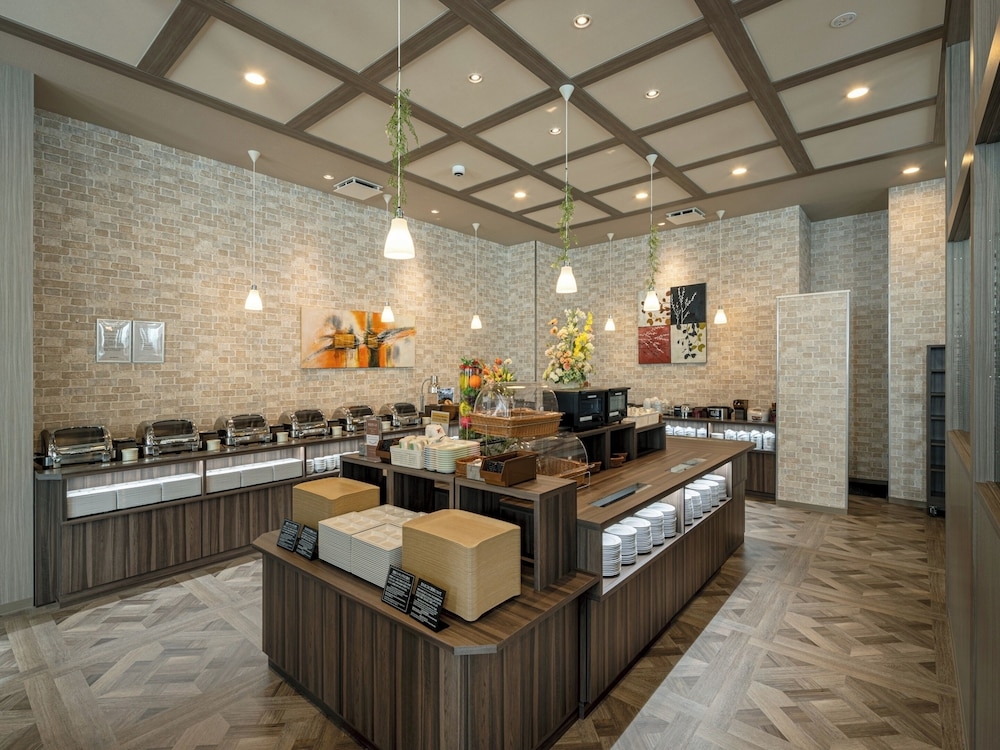 뷔페 아침 식사