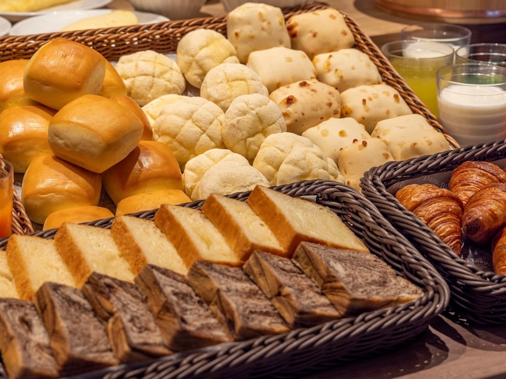 뷔페 아침 식사