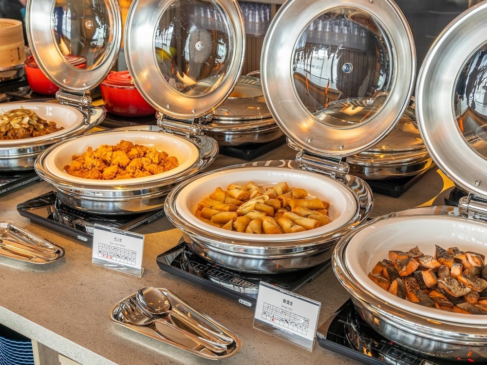 뷔페 아침 식사