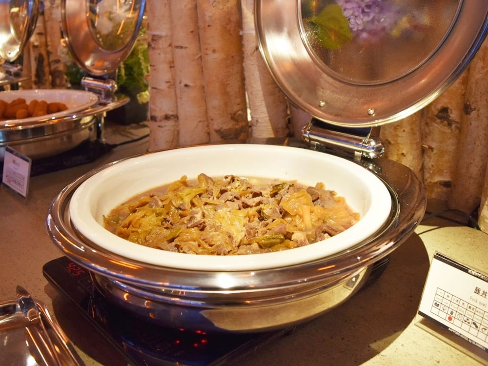 뷔페 아침 식사