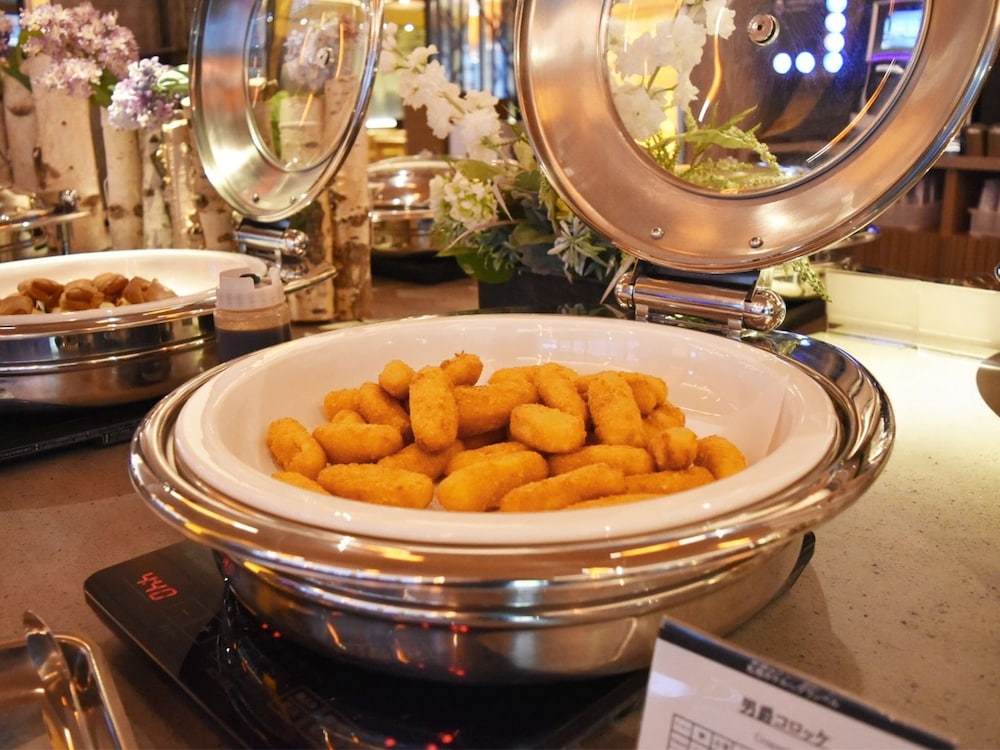 뷔페 아침 식사