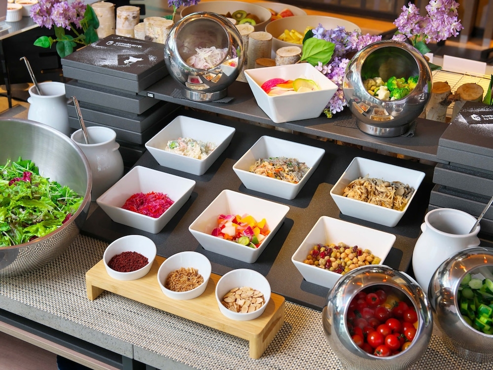 뷔페 아침 식사
