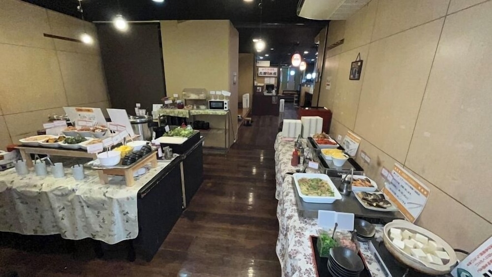 뷔페 아침 식사