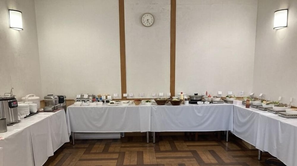 뷔페 아침 식사