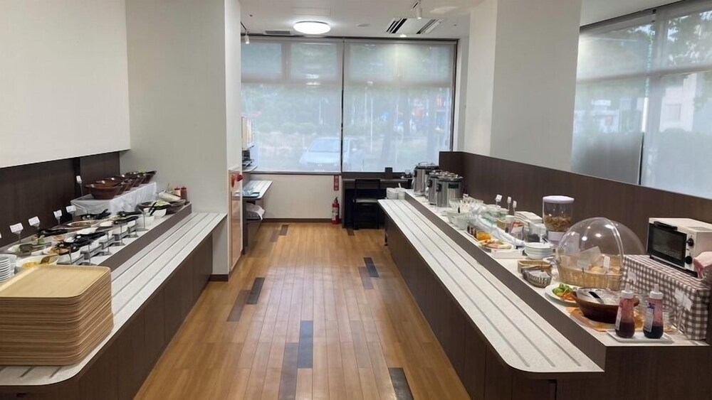 뷔페 아침 식사