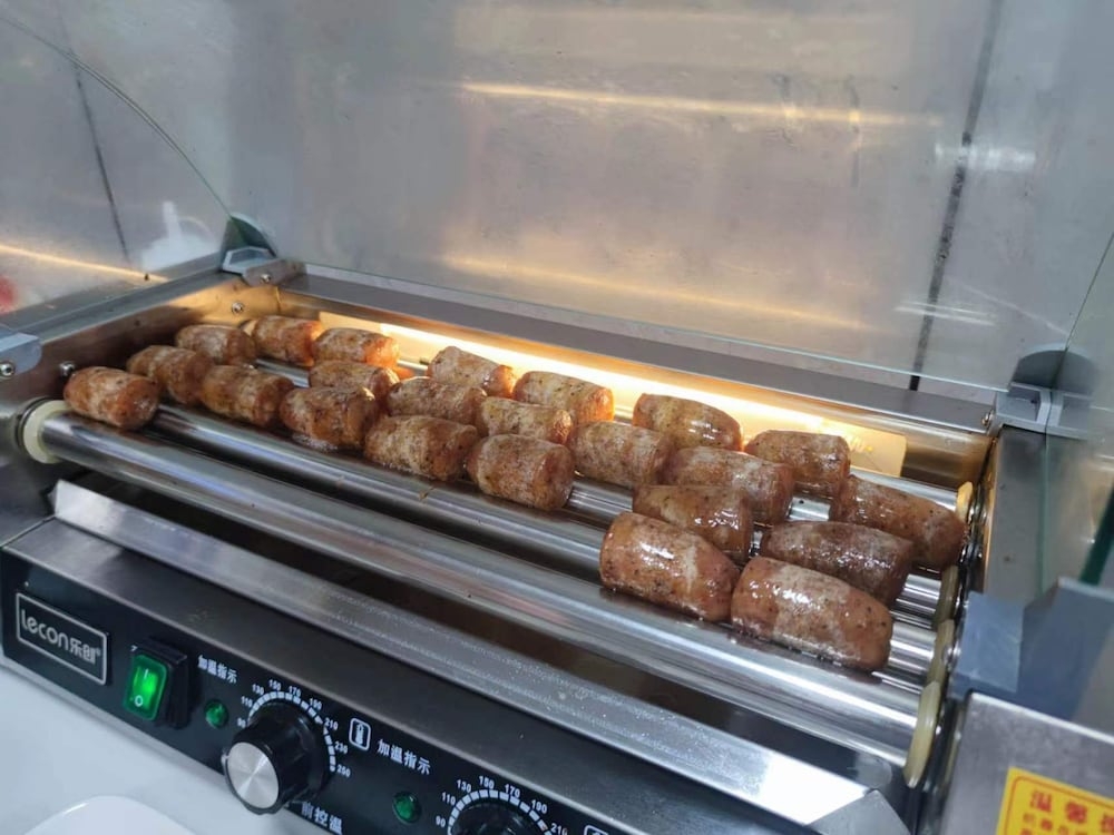 뷔페 아침 식사