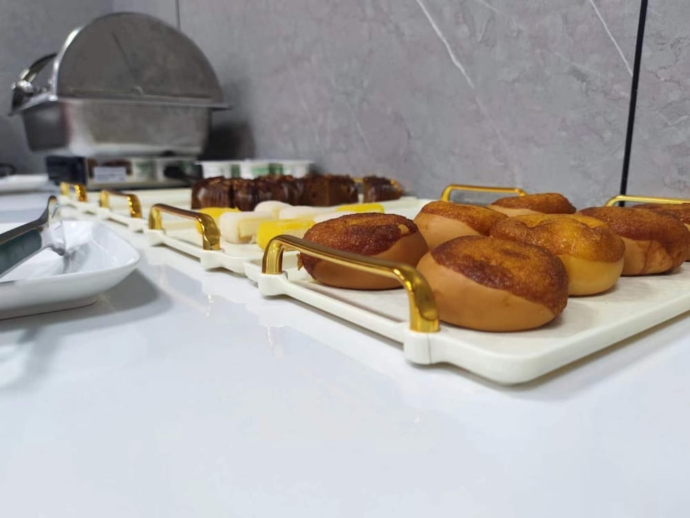 뷔페 아침 식사