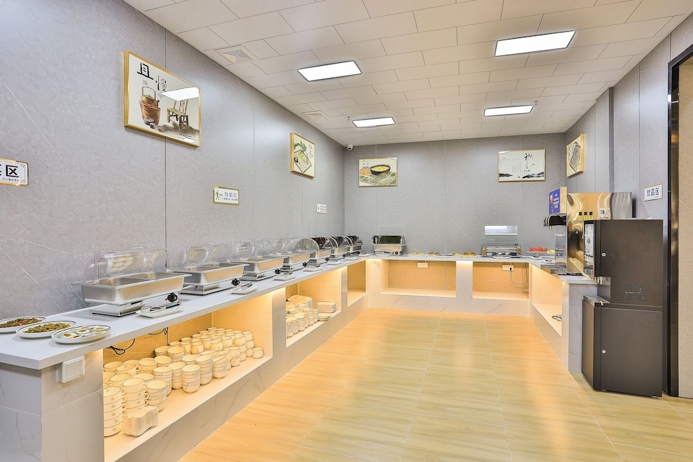 뷔페 아침 식사