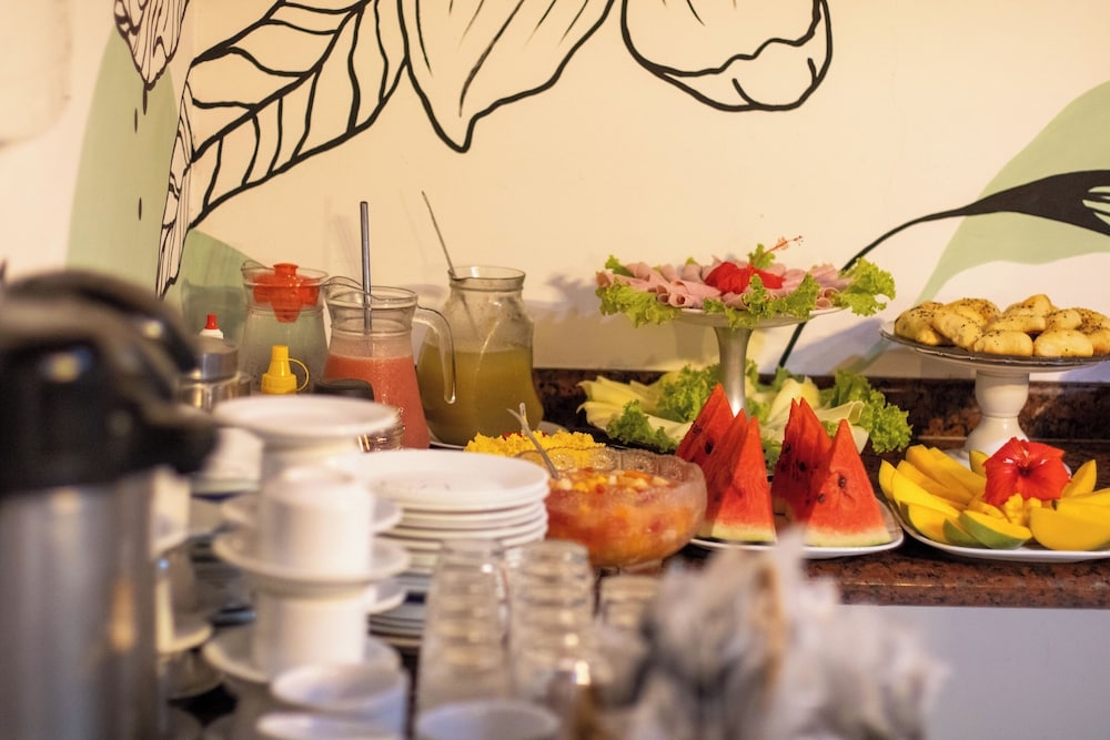 뷔페 아침 식사