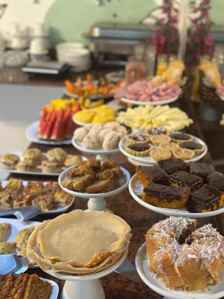 뷔페 아침 식사