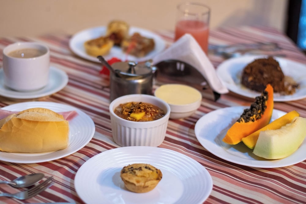 뷔페 아침 식사