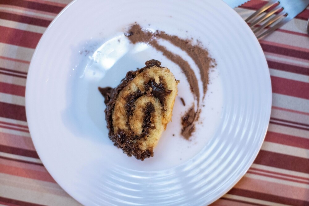 뷔페 아침 식사