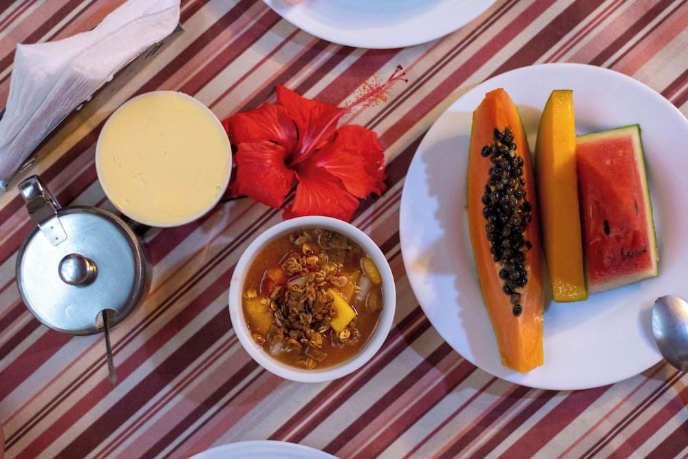 뷔페 아침 식사