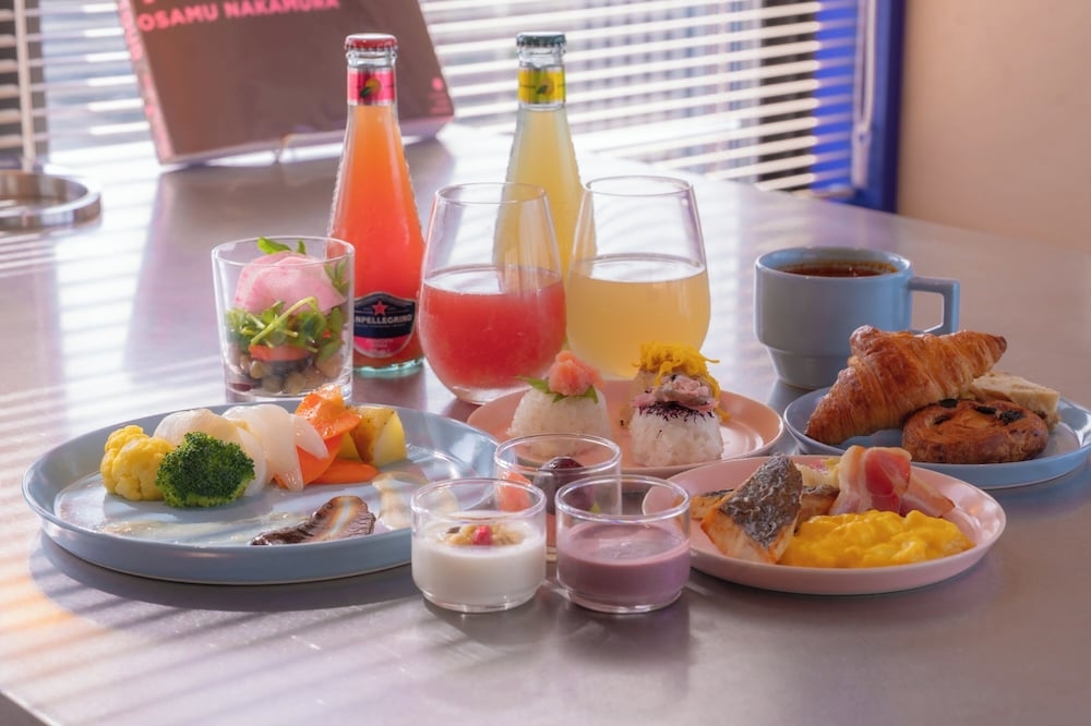 뷔페 아침 식사