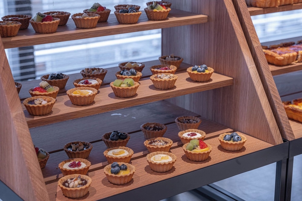 뷔페 아침 식사