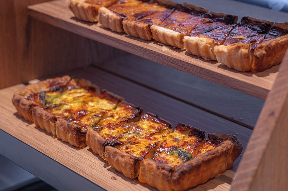 뷔페 아침 식사