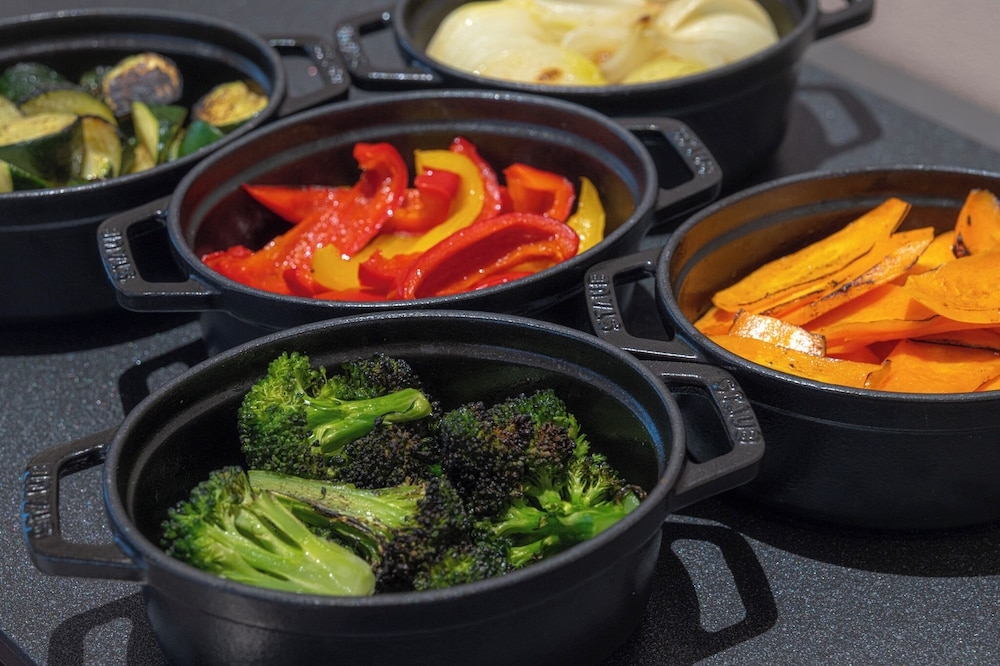 뷔페 아침 식사