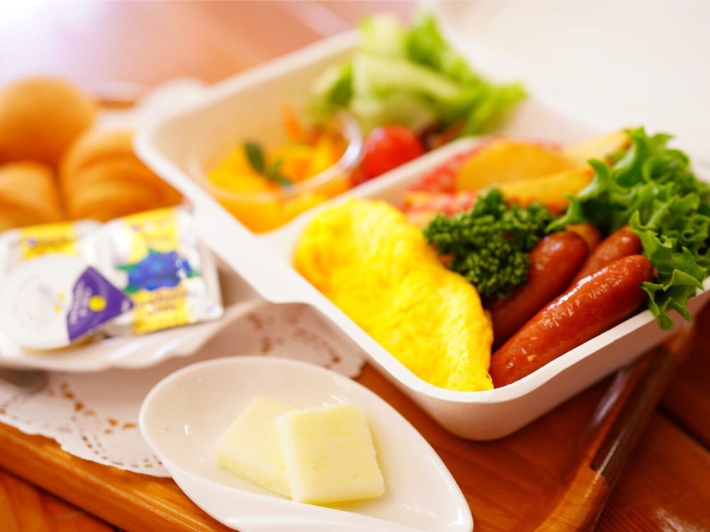 뷔페 아침 식사