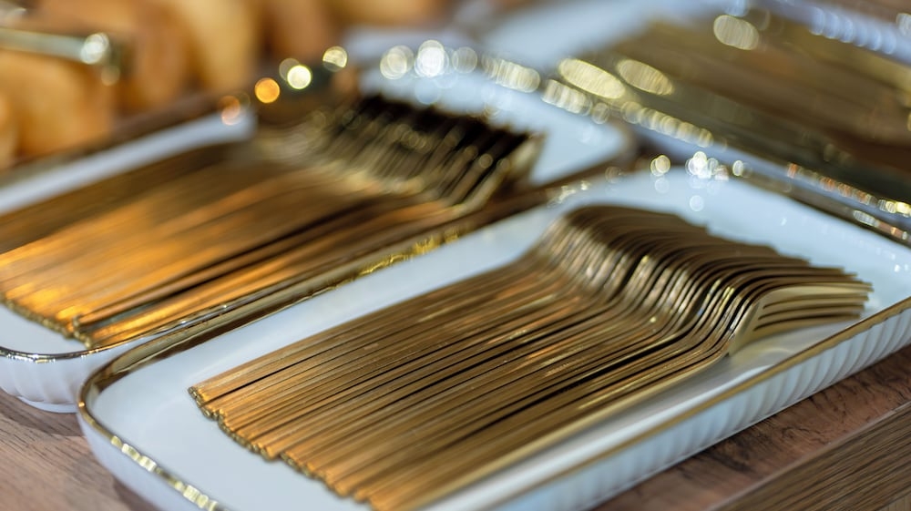 뷔페 아침 식사