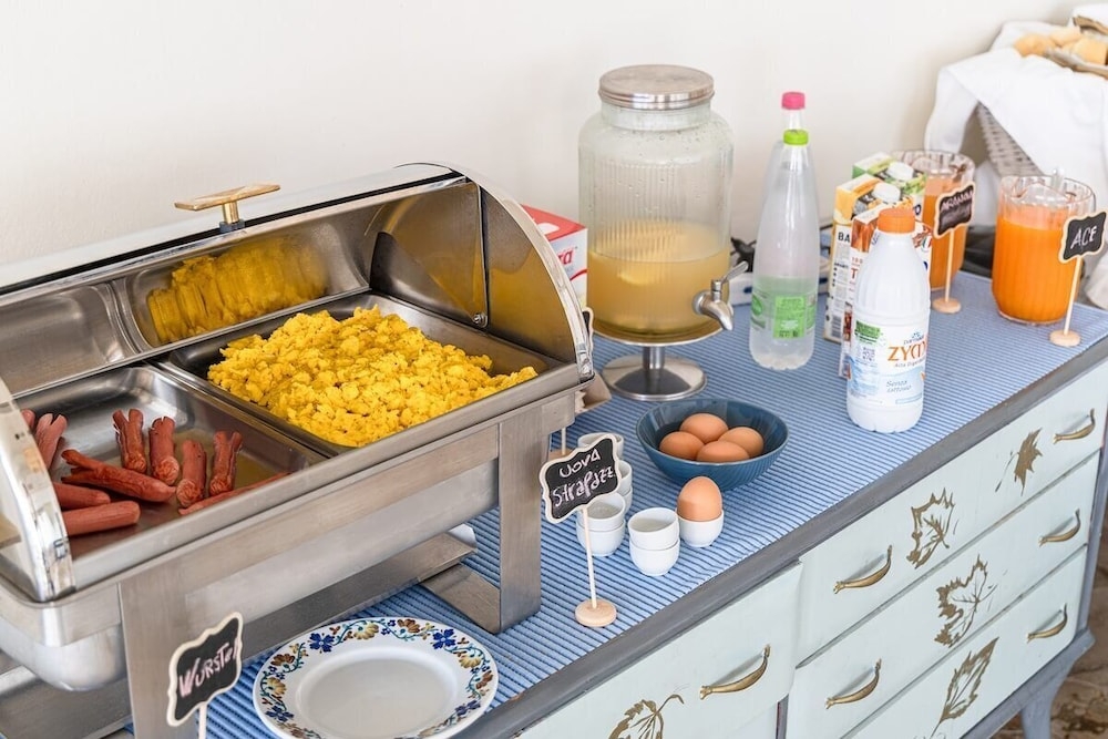 뷔페 아침 식사