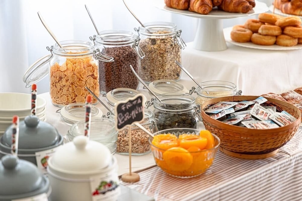 뷔페 아침 식사