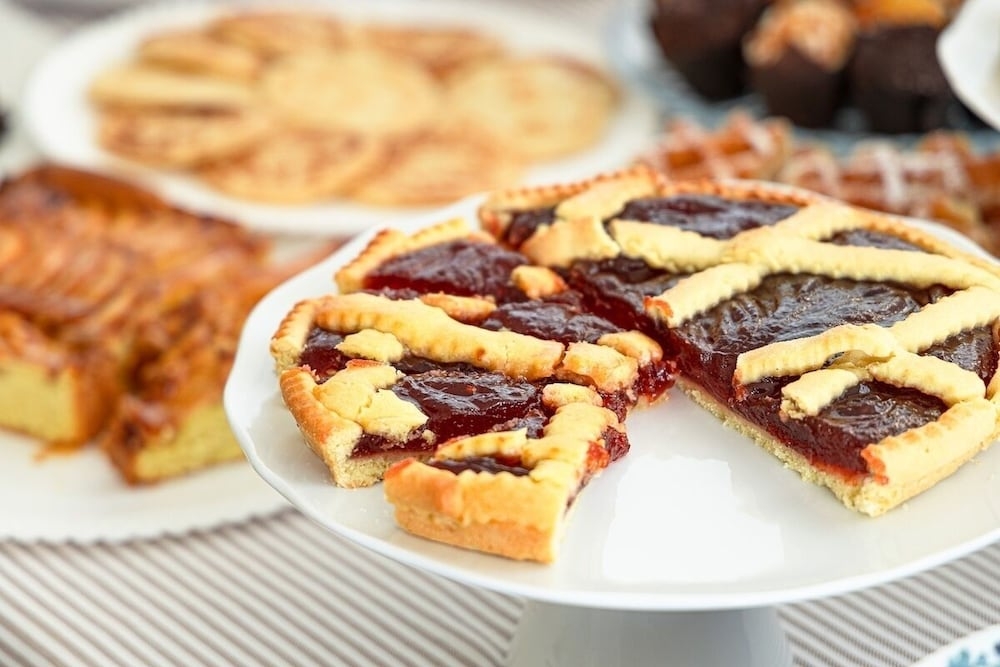 뷔페 아침 식사